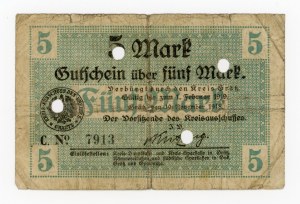 Grodzisk Wlkp./Grätz, 5 marks 1918 (352)