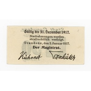 Grudziądz/Graudenz, 50 fenigów 1917 (355)