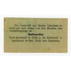 Grodzisk Wlkp./Grätz, 2 marki 1914 - odmiana Angust (356)