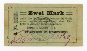 Grodzisk Wlkp./Grätz, 2 marks 1914 (357)