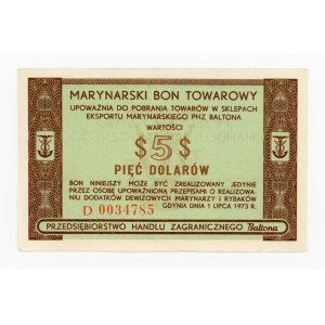 Baltona, 5 dolarów 1973 D (368)