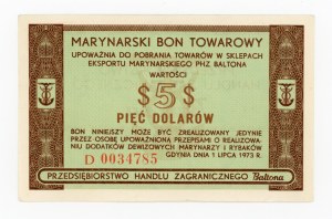 Baltona, $5 1973 D (368)