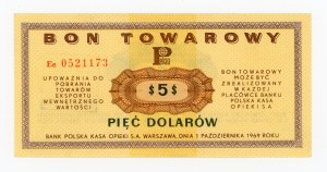 Pewex, $5 1969 Ee (370)