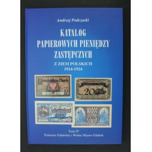 A. Podczaski, Katalog pieniędzy zastępczych, Pomorze Gdańskie i Wolne Miasto Gdańsk - Tom IV (374)