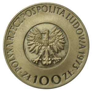 People's Republic of Poland, 100 gold 1973, Nicolaus Copernicus (803)
