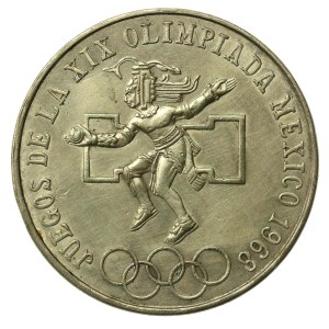 Meksyk, 25 peso 1968, Igrzyska Olimpiady (806)