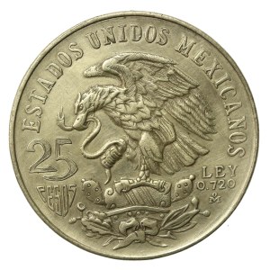 Meksyk, 25 peso 1968, Igrzyska Olimpiady (806)