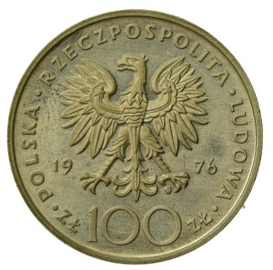 People's Republic of Poland, 100 gold 1976, Tadeusz Kosciuszko (813)