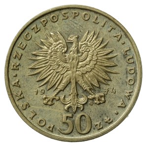 PRL, 50 zloty 1974, Frederic Chopin (814)