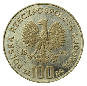 PRL, 100 zloty 1975, Royal Castle in Warsaw (817)