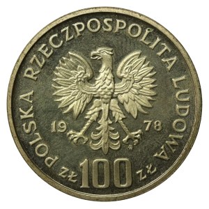 PRL, 100 złotych 1978, Ochrona Środowiska - Bóbr (819)