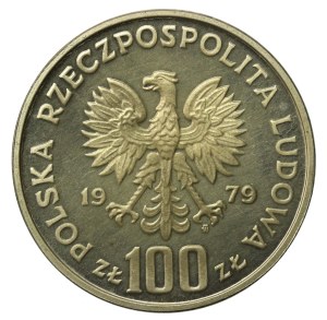 PRL, 100 gold 1979, Henryk Wieniawski (821)