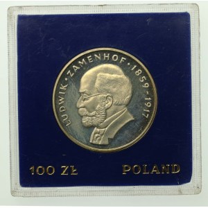 PRL, 100 złotych 1979, Ludwik Zamenhof (825)