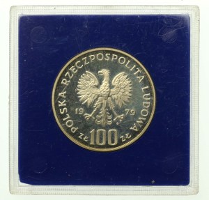 People's Republic of Poland, 100 gold 1979, Ludwik Zamenhof (825)