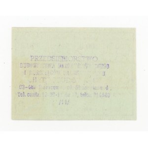 Karta zaopatrzeniowa, październik 1988 - M-I (405)