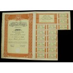 Bank Polski S.A. - registered share for 2,500 zlotys 1934 (861)