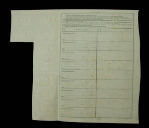 6% National Loan 1934, 500 zloty bond (867)