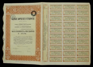 Silesian Mines and Zinc Works, 100 gold 1937, set of 2. (868)
