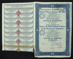 Society of Sosnowiec Pipe and Iron Factories S.A., 100 zl 1935. set of 2 pcs. (872)