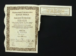 Warsaw Society of Coal Mines and Steel Works. Set of 12 pcs. (873)