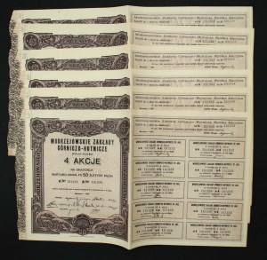 Modrzejowskie Zakłady Górniczo Hutnicze, 50 zl, set of 6 pcs. (875)
