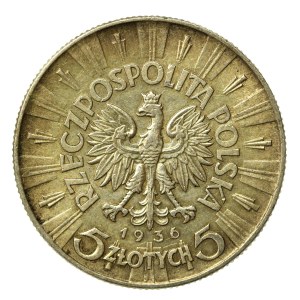 II RP, 5 złotych 1936 Piłsudski (883)
