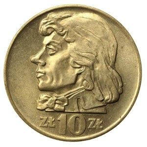 People's Republic of Poland, 10 gold 1959, Tadeusz Kosciuszko (888)