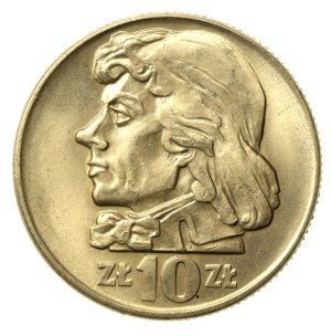 People's Republic of Poland, 10 gold 1966, Tadeusz Kosciuszko (890)