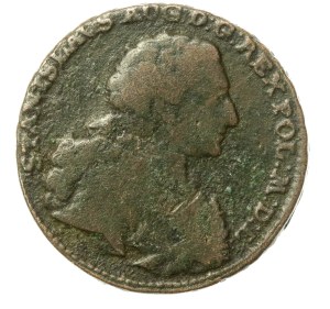 Stanislaw August Poniatowski, Trojak 1766 G, Cracow, Armourer (928)