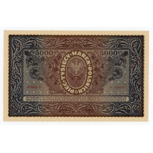 II RP, 5.000 mkp 1920 III Serja G (424)