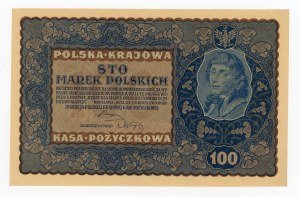 II RP, 100 mkp 1919 IG Serja A (426)