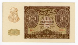 GG, 100 gold 1940 B - ZWZ forgery (430)