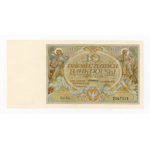 II RP, 10 złotych 1929, Ser. DG. (434)