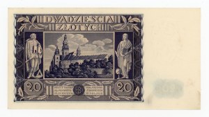 II RP, 20 gold 1936 CN (435)