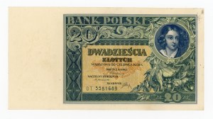 II RP, 20 gold 1931 DT. (437)
