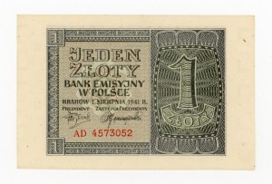 GG, 1 zloty 1941 AD (444)