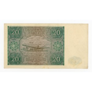 PRL, 20 złotych 1946 D (447)