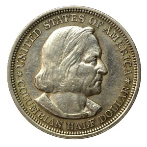 USA, 1/2 dolara 1893, Światowa Wystawa Kolumbijska (449)