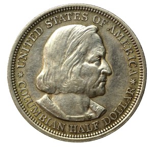 USA, 1/2 dollar 1893, World's Columbian Exposition (449)