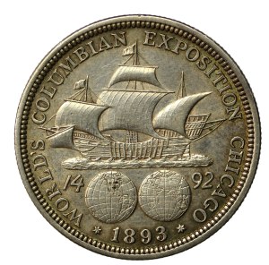 USA, 1/2 dollar 1893, World's Columbian Exposition (449)