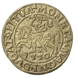 Zygmunt II August, Półgrosz 1550, Wilno - LI / LITVA (703)