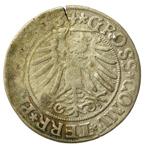 Zygmunt I Stary, Grosz 1534, Toruń PRUSSIE/PRUSSIE (711)