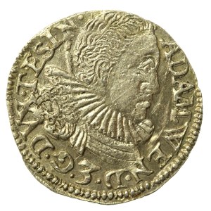 Śląsk - Księstwo Cieszyńskie, Adam Wacław, 3 krajcary 1597, Cieszyn - rzadkie (713)