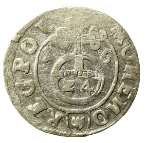 Sigismund III Vasa, Half-track 1616, Bydgoszcz - Abdank coat of arms (720)