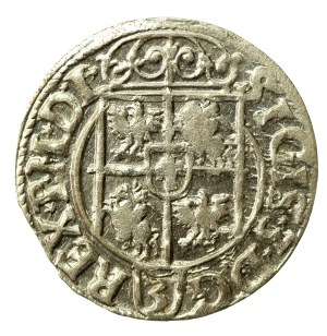 Sigismund III Vasa, Half-track 1620, Bydgoszcz - Saxon in oval shield (723)