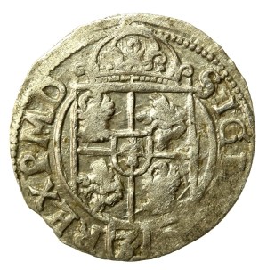 Sigismund III Vasa, Half-track 1616(5), Bydgoszcz. Date punctuation. Unattributed RRR (725)