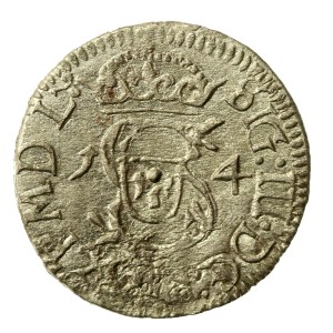 Zygmunt III Waza, Szeląg 1614, Wilno (731)