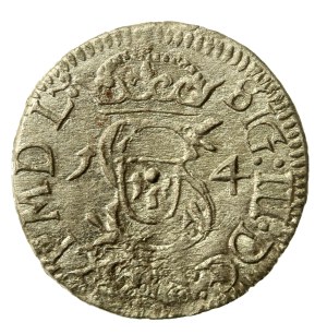 Sigismund III Vasa, 1614 Shellac, Vilnius (731)