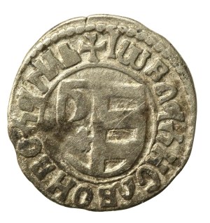 Ladislaus II, Wallachian Hospodardom, ducati (half-penny), no date. OBVERSE TWICE (739)
