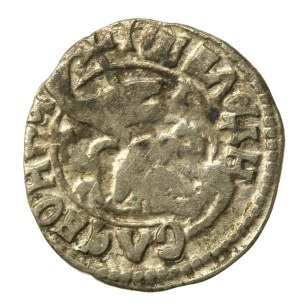Ladislaus II, Wallachian Hospodardom, ducati (half-penny), no date. OBVERSE TWICE (739)